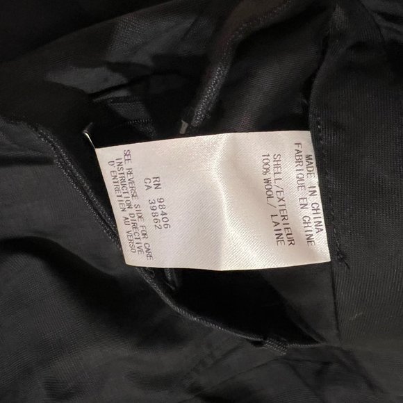 New Mens Theory Charcoal Dress Pants - Picture 4 of 4